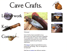 Tablet Screenshot of cavecrafts.insaniak.com